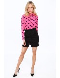 Everyday black denim mini skirt 10890 - Online store - Boutique